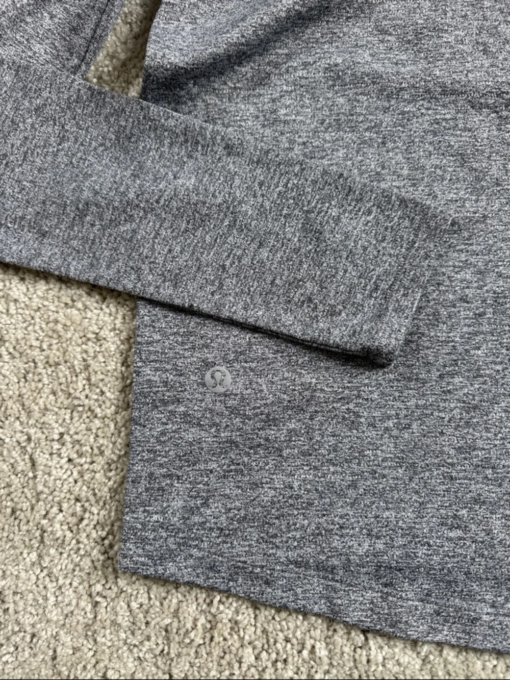 LULULEMON Grey Long Sleeve Top 4/XS